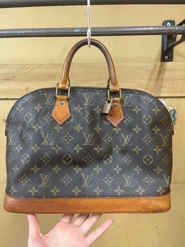 Louis Vuitton（ルイヴィトン）-アルマ-ヌメ革部分カラーチェンジ【Before/After】