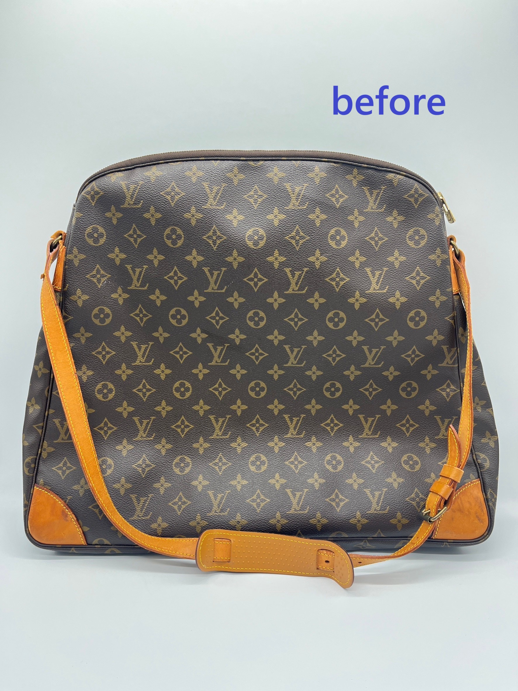 Louis Vuitton(ルイヴィトン)-サックバラード-付け根作製交換【Before/After】