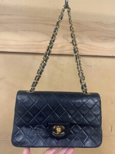 CHANEL-シャネル-マトラッセの染め直し施工